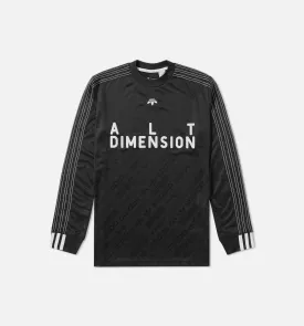 Alexander Wang Collection Mens Soccer Longsleeve T-Shirt - Black/White