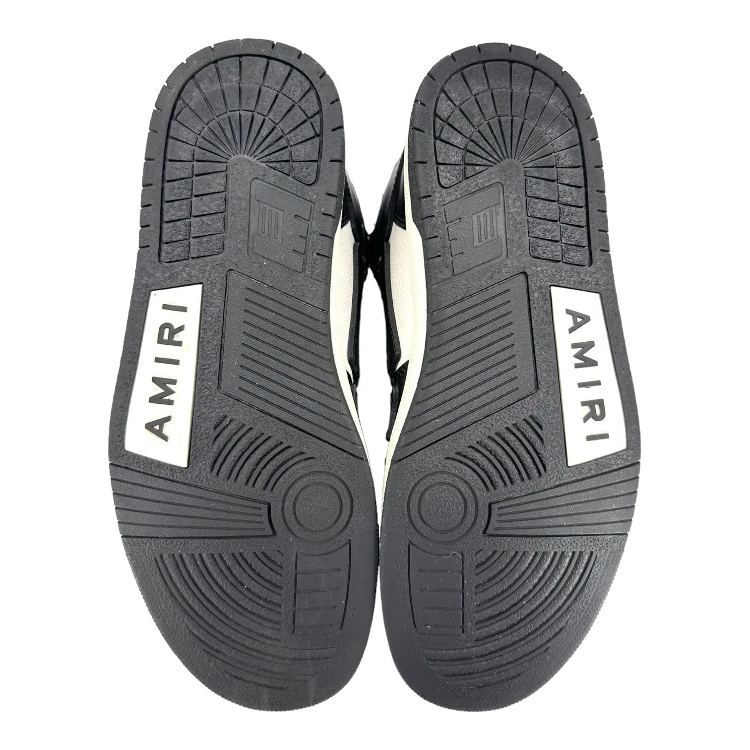 Amiri Skel Top Sneaker High Black White Pre-Owned