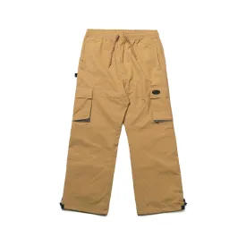 CARGO POCKET BOX TRACK PANTS DARK BEIGE