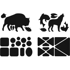 Tenacious Tape Gear Patches - Wildlife